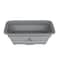 Leisure Sports Collapsible Multiuse Wash Bin, Portable Dish Tub/Ice Bucket with 10 L Capacity for Camping (Gray) 945587CTB - alternate 1